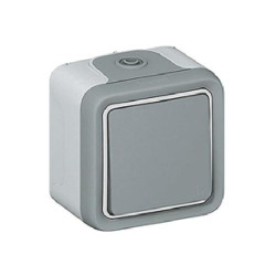PLEXO COMUTADOR ESCADA CINZA