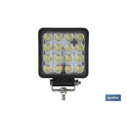 PROJETOR 16LED 6000K 48W...