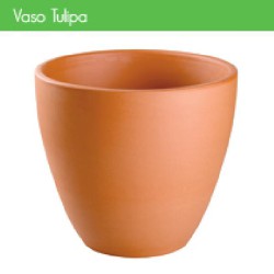 VASO BARRO TULIPA Nº4 REF.112
