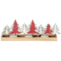 PORTA VELAS DECORACAO NATAL...