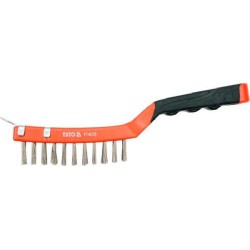 ESCOVA  ACO C/RASPADOR 290MM