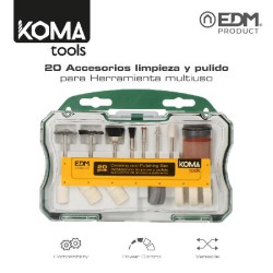 SET DE 20 ACESSORIOS KOMA...
