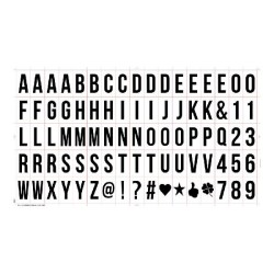 LETRAS PARA CAIXA DE...