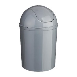 BALDE DO LIXO 7L COR CINZENTO