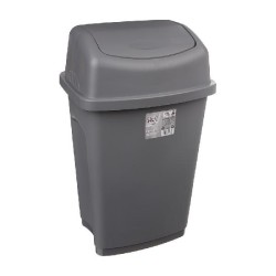 BALDE DO LIXO 25L COR CINZENTO