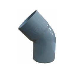 CURVA PVC 75 - 45º
