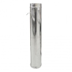 TUBO  INOX C/REGISTO 120 1MT