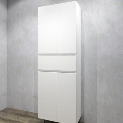 COLUNA ELSA 60X180 CINZA C/PES