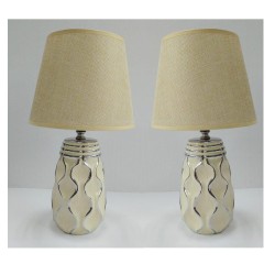 CANDEEIRO CERAMICA 27CM PAR...
