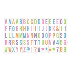 LETRAS DE CORES PARA CAIXA...