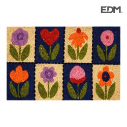 CAPACHO 60X40CM MODELO FLORES