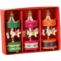 KIT DE 3 MINI CARROSSEIS...