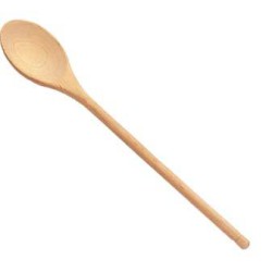 COLHER PAU POLIDA Nº5