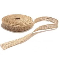 FITA DECORACAO JUTA 270X3.8CM