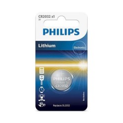 PILHA LITIO PHILIPS CR2032 3V