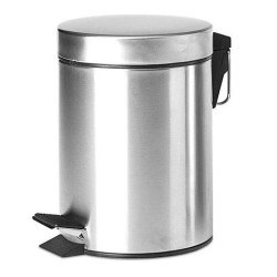 BALDE LIXO INOX C/PEDAL 3LT