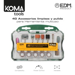 SET DE 40 ACESSORIOS KOMA...