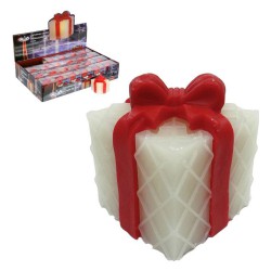 VELA DE NATAL LED 53X53X60MM