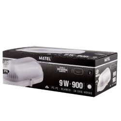 APLIQUE LED OVAL BRANCO...