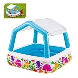 PISCINA INFANTIL COM TECTO
