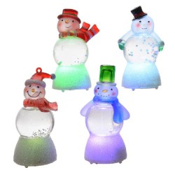 FIGURA BONECO DE NEVE LED A...
