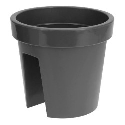 VASO PLASTICO ANTRACITA...