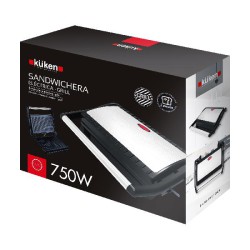 SANDWICHEIRA ELETRICA 750W...
