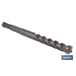 BROCA SDS 25X450MM 4PONTAS...