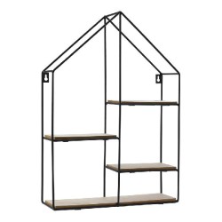 ESTANTE FORMA DE CASA C/4...