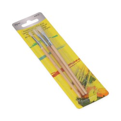 PACK 3 PINCEIS PLANOS