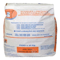 CAL EM PÓ (SACO 20KG)