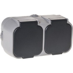 TOMADA SCHUKO DUPLA BERT