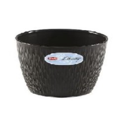 VASO PLASTICO LIBERTY CINZA...