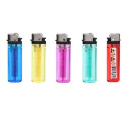 ISQUEIRO TRANSPARENTE CORES...