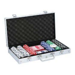 CONJUNTO DE POKER COM MALA...
