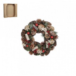 COROA NATALINA C/PINHAS...