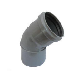 CURVA PVC 125 - 45º