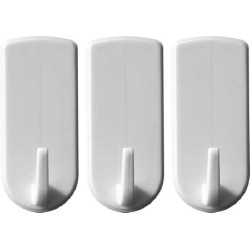 GANCHO AUTOADESIVOS 3 UND.