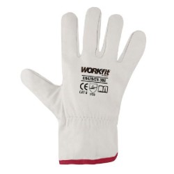 LUVA COURO NATURAL Nº10