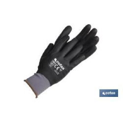 LUVAS ESPUMA/NITRILO T-10