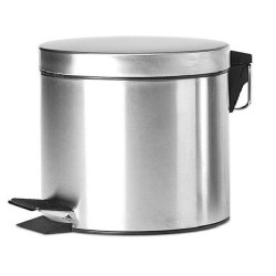 BALDE LIXO INOX C/PEDAL 3LT