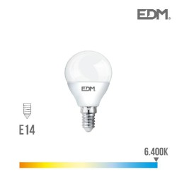 LAMPADA ESFERICA LED 5W E14...