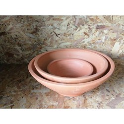 TACA BARRO LISA REDONDA 38...