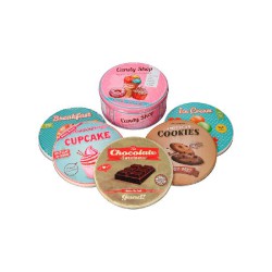 CAIXA METALICA REDONDA