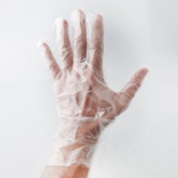 LUVA DE PLÁSTICO...