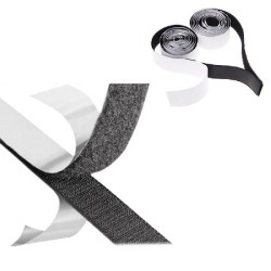 SET 2 FITAS DE VELCRO PRETAS