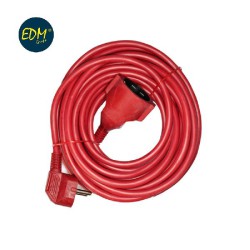 EXTENSAO 10M 3X1.5 VERMELHO...