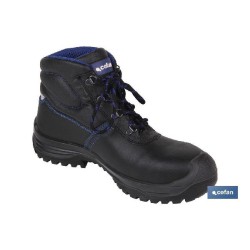 BOTA DE PELE PRETA 45