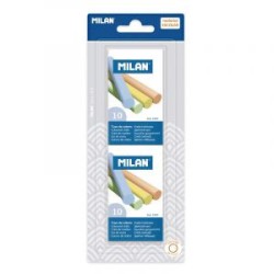 SET DE 10 GIZES BRANCOS