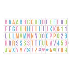 LETRAS DE CORES PARA CAIXA...